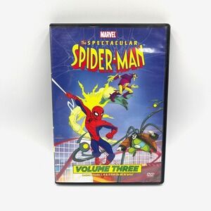 The Spectacular Spider-Man: Vol. 3 DVD 2009 Marvel, Sony Pictures Episodes 7,8,9